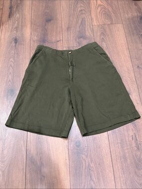 Mod-O-Doc Men’s Olive Green Casual Shorts with Pockets